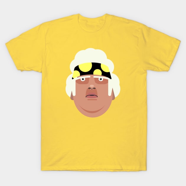 Dusty Rhodes Head T-Shirt by FITmedia